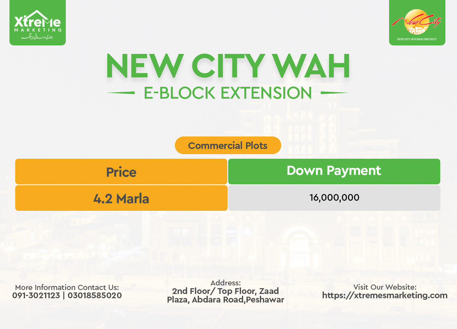 commercial-plots-New-city-Wah-Cantt-payment-plan