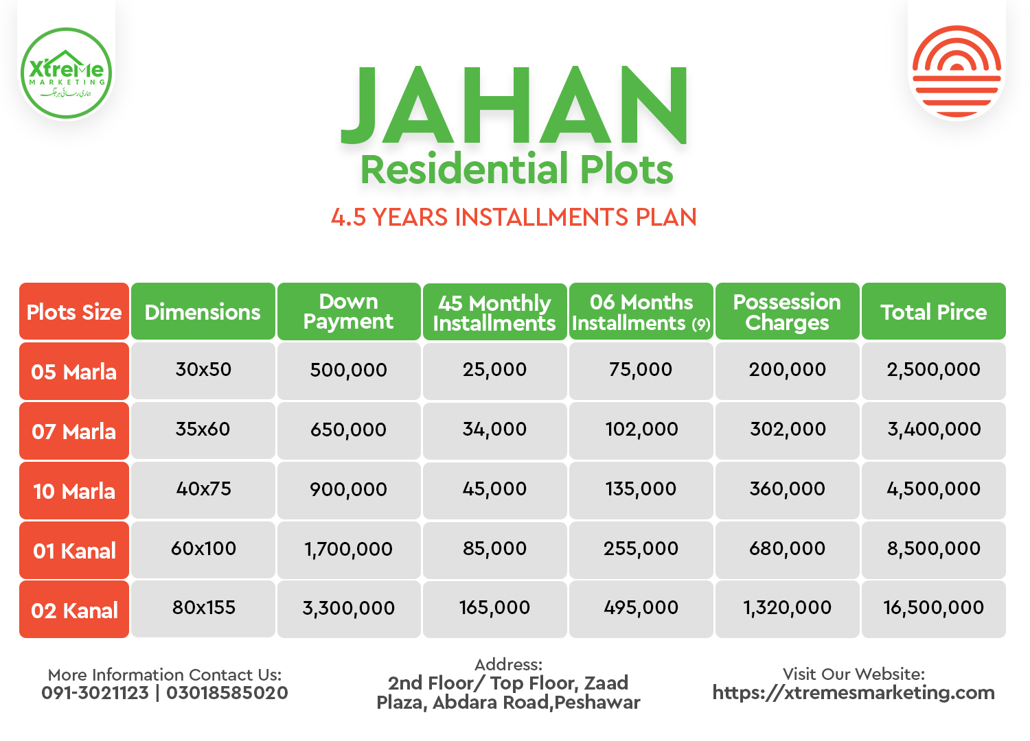 JAHAN-payment-plan-Residential-Plots