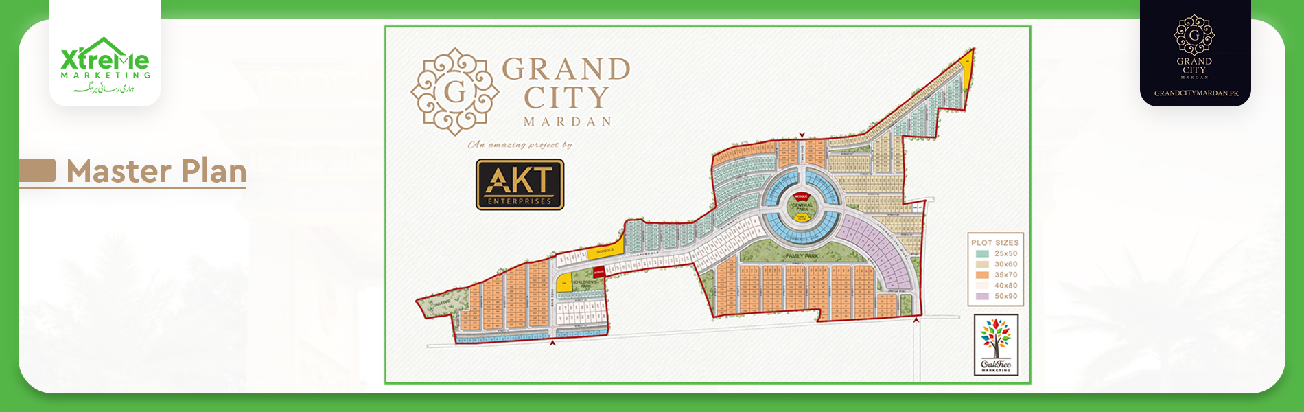 Grand City Mardan master-plan