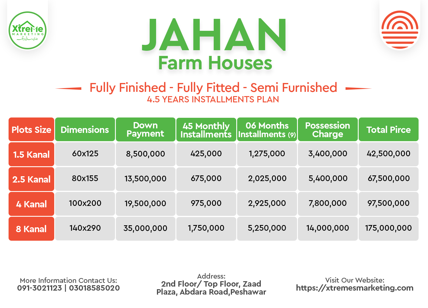 JAHAN-payment-plan-Farm-houses