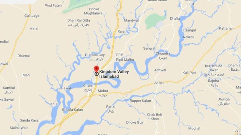 kingdom valley housing society location in google map