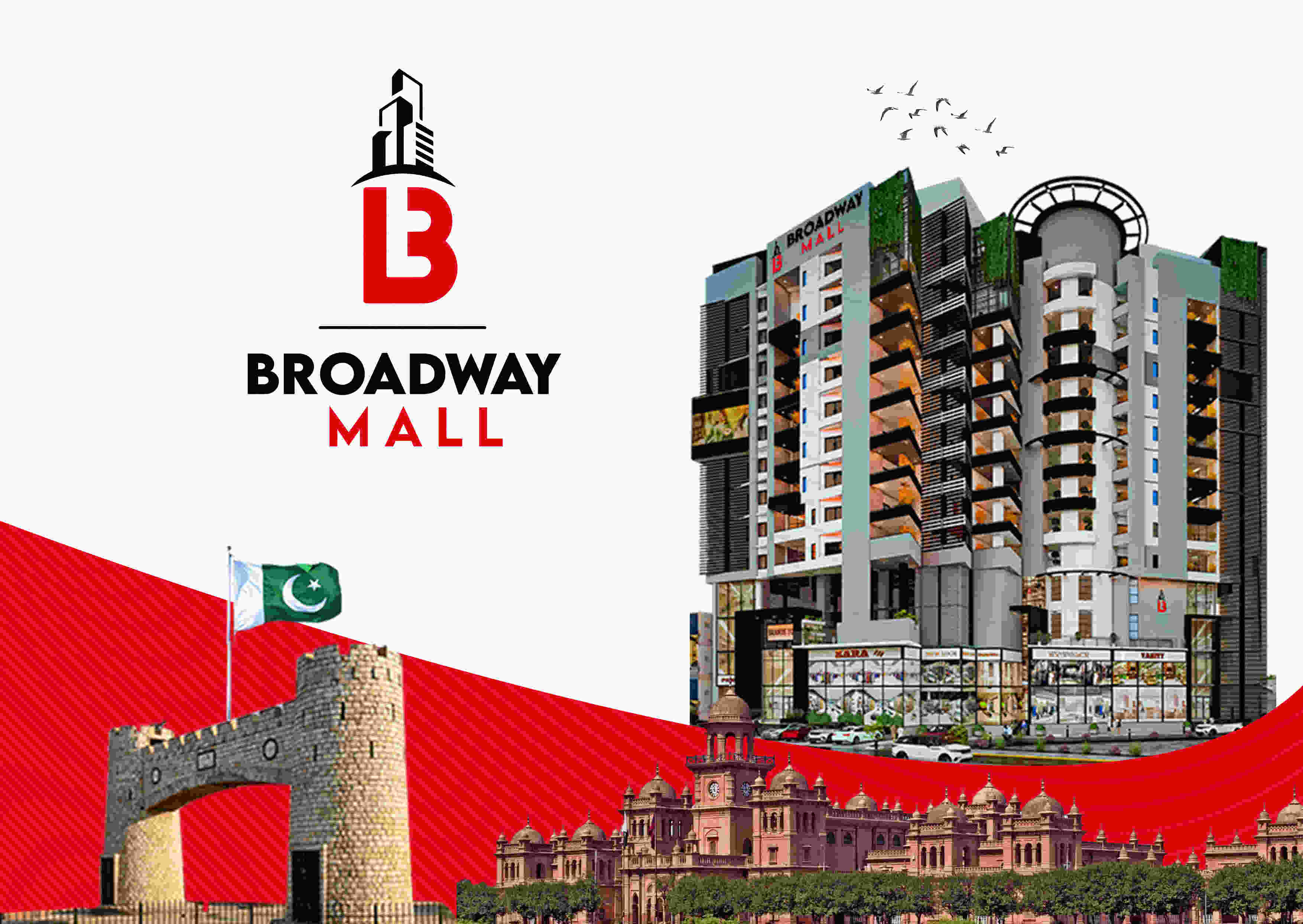 BroadWay Shopping Mall In Peshawar
